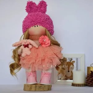 عروسک روسی کلاه خرگوشی